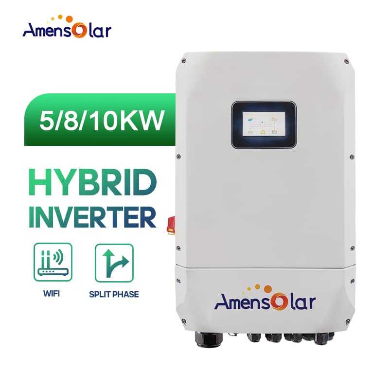 AmenSolar Inverter 8KW AC Output product picture 5